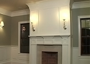 Interior carpentry work