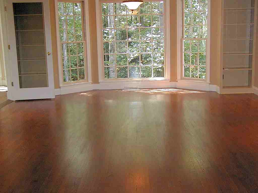Wood flooring installation